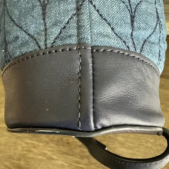 Kate Spade New York Denim Quilted Briar Backpack - EUC - Picture 9 of 10